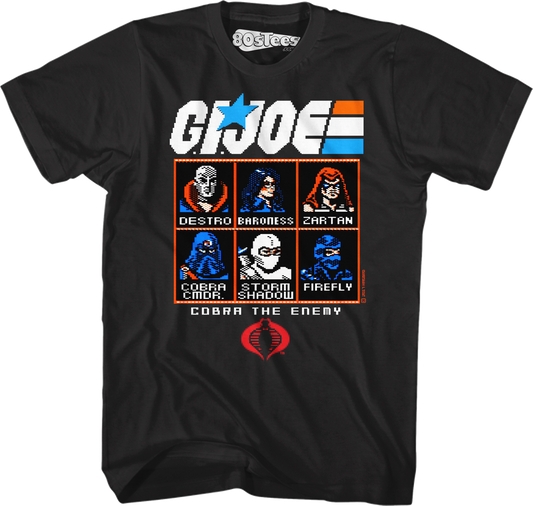 GI Joe A Real American Hero Commodore 64 Game T-Shirt