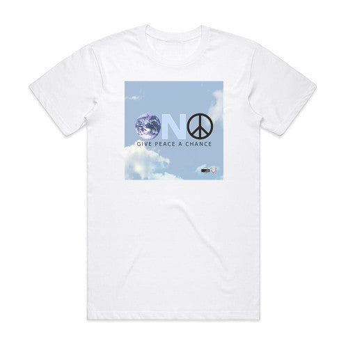 Yoko Ono Give Peace A Chance Album Cover T-Shirt White