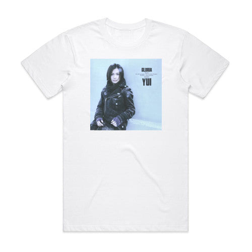 YUI Gloria Album Cover T-Shirt White