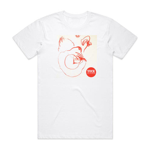 Yuck Glow Behold Album Cover T-Shirt White