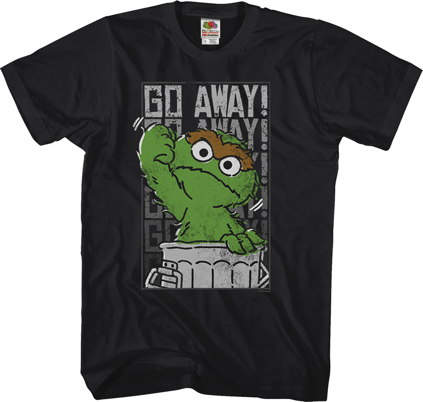 Go Away Oscar The Grouch T-Shirt
