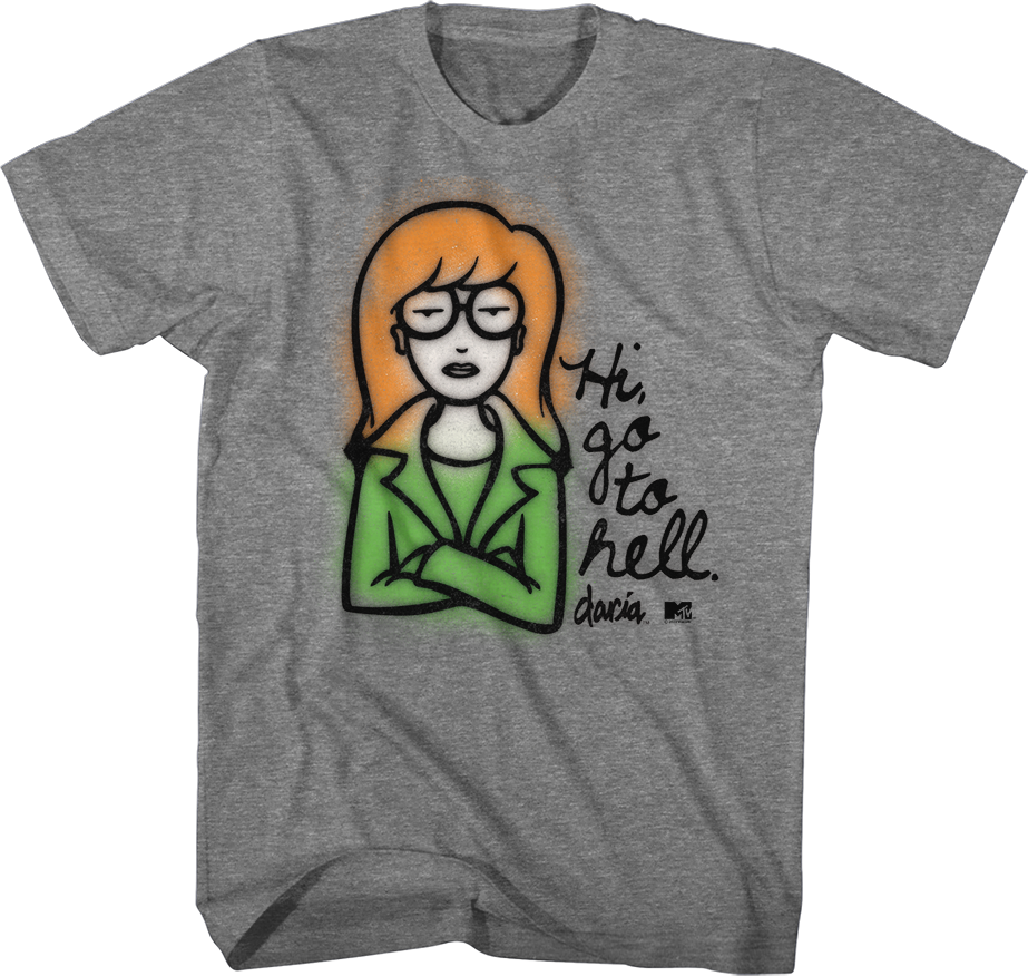Go To Hell Daria T-Shirt