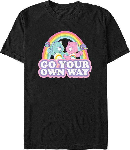 Go You Own Way Care Bears T-Shirt