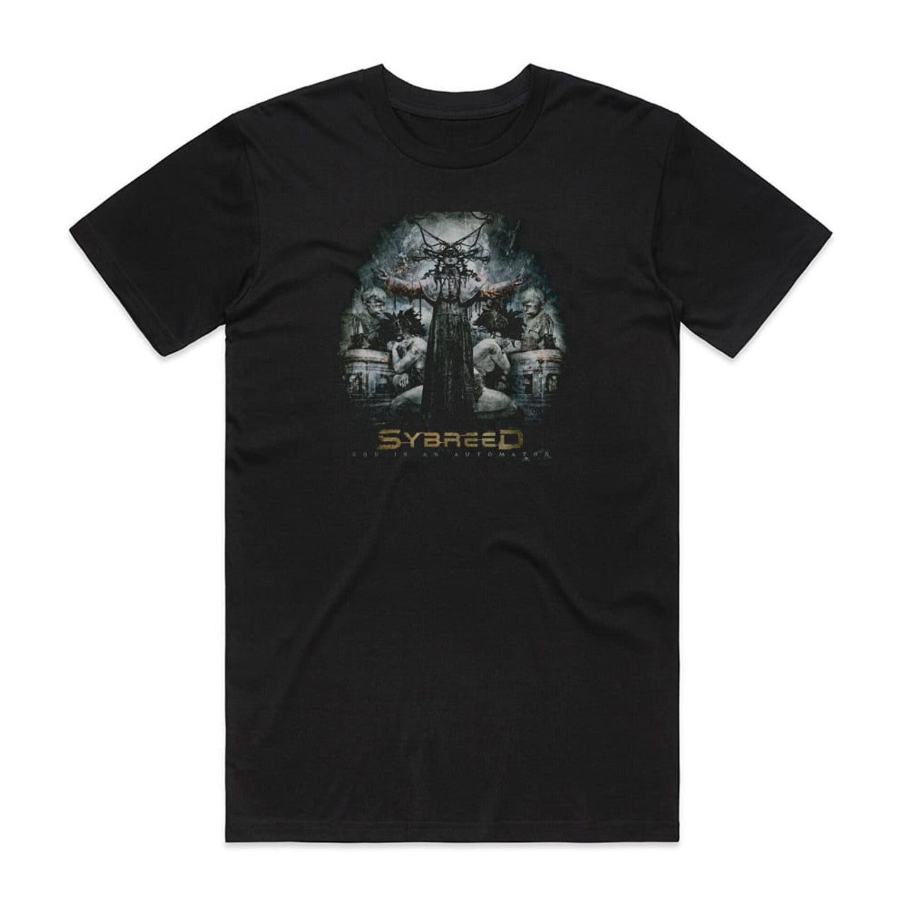 Sybreed God Is An Automaton T-Shirt Black