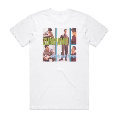 Zumpano Goin Through Changes Album Cover T-Shirt White
