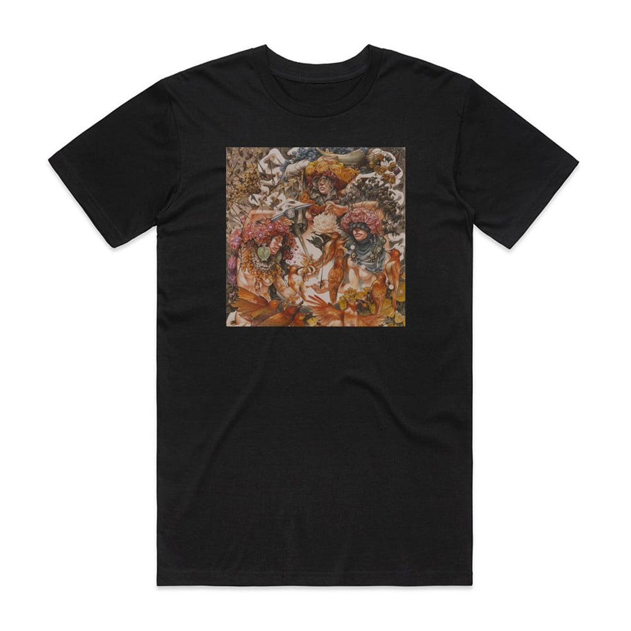 Baroness Gold Grey T-Shirt Black
