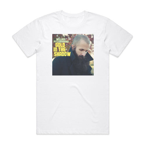 William Fitzsimmons Gold In The Shadow Album Cover T-Shirt White