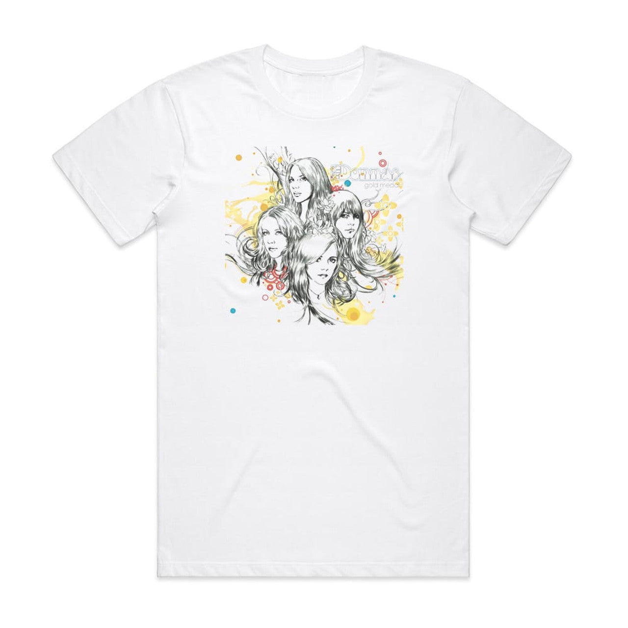 The Donnas Gold Medal T-Shirt White
