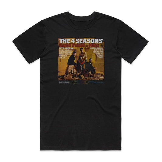The Four Seasons Gold Vault Of Hits T-Shirt Black