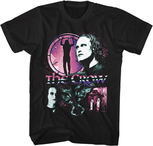 Gradient Collage The Crow T-Shirt