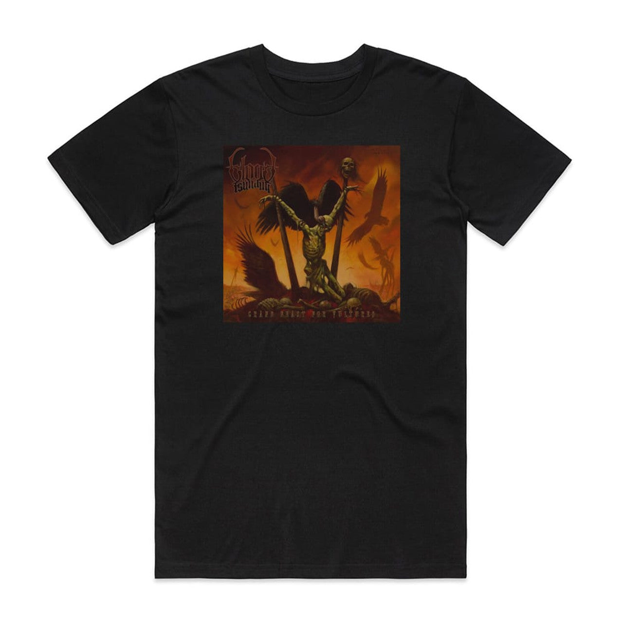 Blood Tsunami Grand Feast For Vultures T-Shirt Black