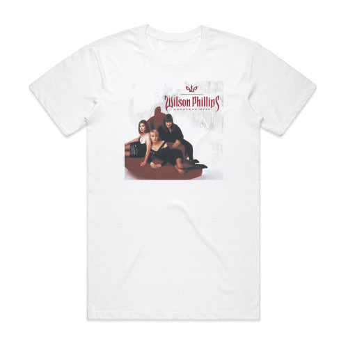Wilson Phillips Greatest Hits Album Cover T-Shirt White