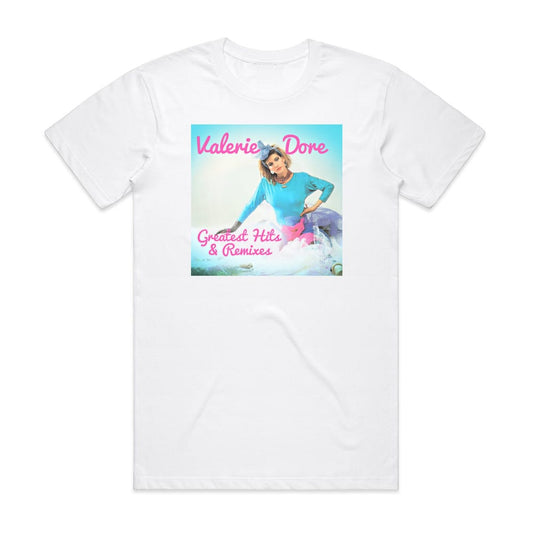 Valerie Dore Greatest Hits Remixes T-Shirt White