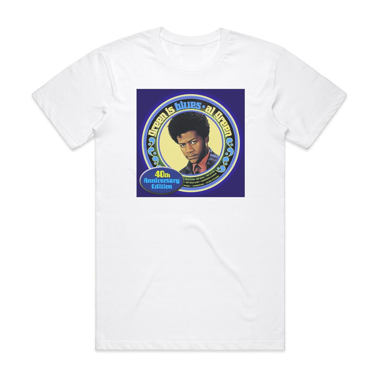 Al Green Green Is Blues 1 T-Shirt White