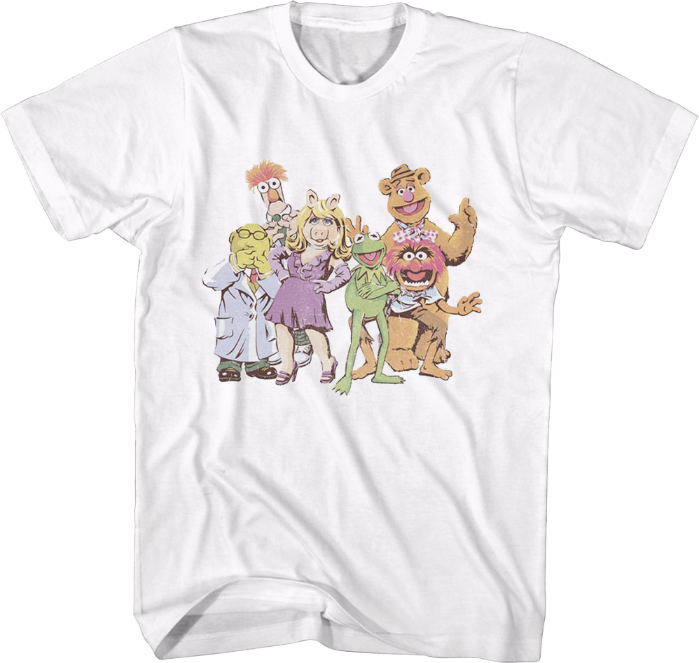 Group Picture Muppets T-Shirt