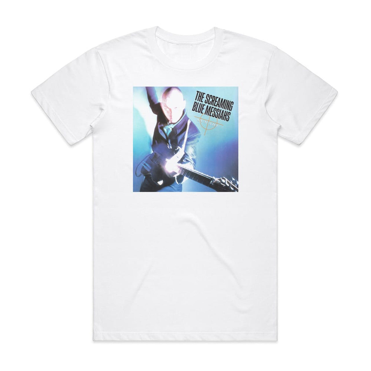 The Screaming Blue Messiahs Gun Shy T-Shirt White