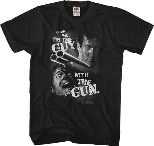 Guy With the Gun Army of Darkness T-Shirt
