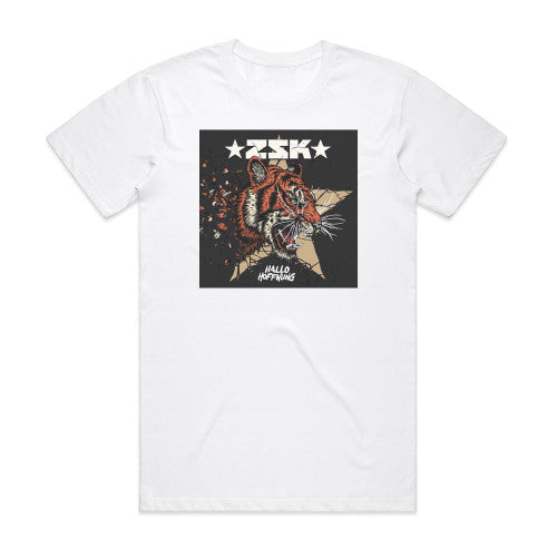ZSK Hallo Hoffnung Album Cover T-Shirt White
