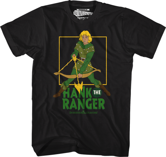 Hank The Ranger Bow & Arrow Pose Dungeons & Dragons T-Shirt