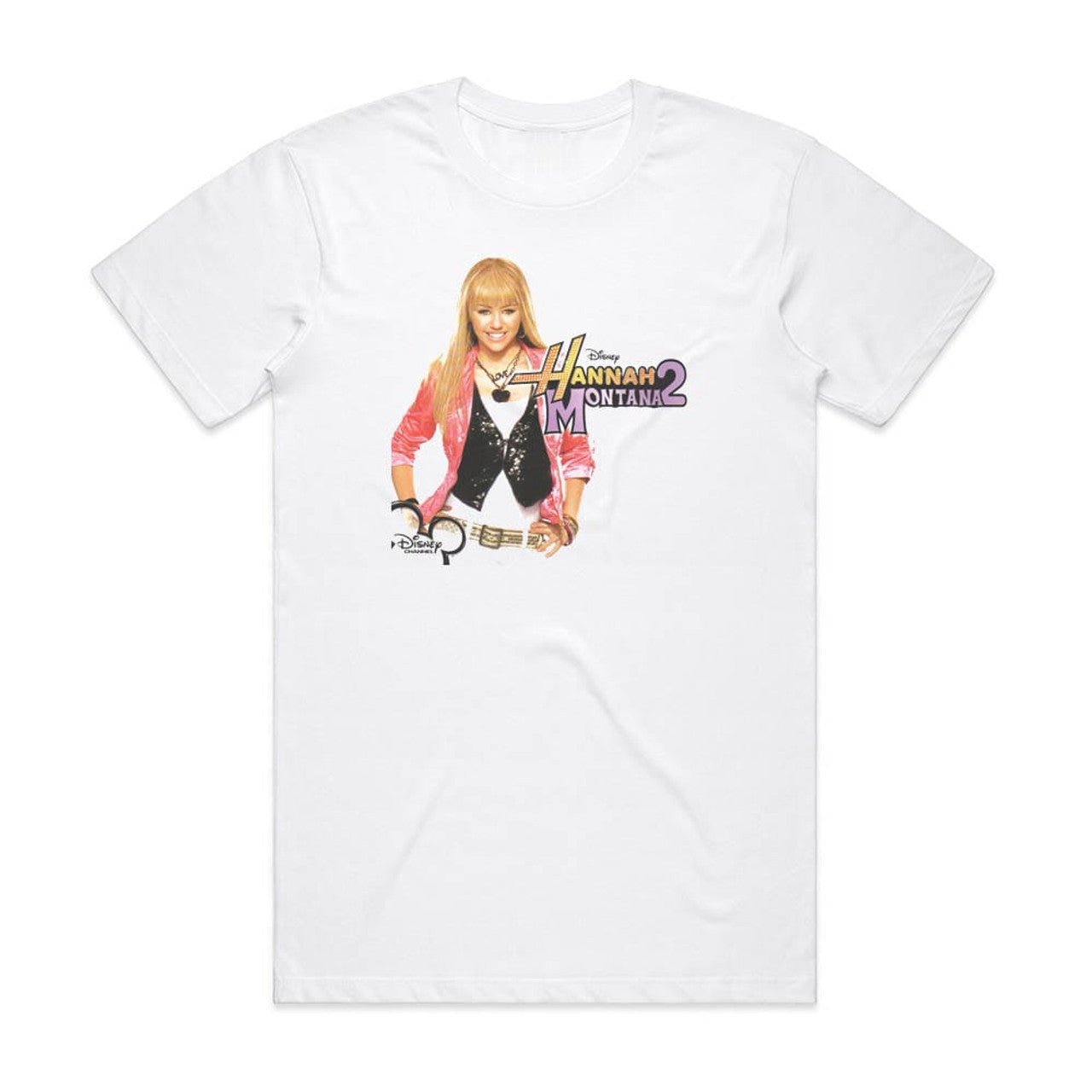 Hannah Montana Hannah Montana 2 Meet Miley Cyrus T-Shirt White