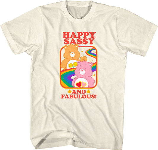 Happy, Sassy And Fabulous Care Bears T-Shirt