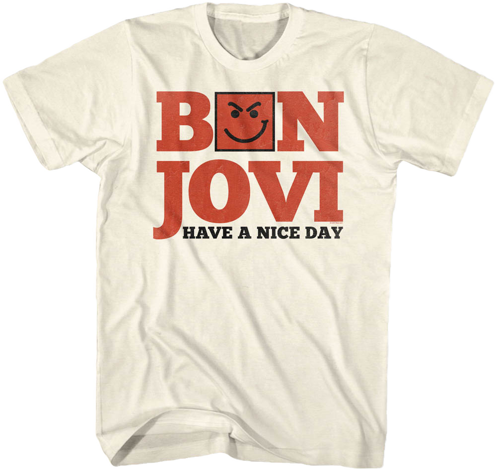 Have A Nice Day Bon Jovi T-Shirt