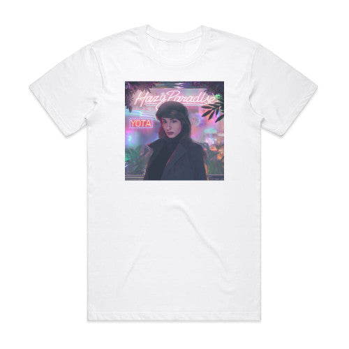 Yota Hazy Paradise Album Cover T-Shirt White
