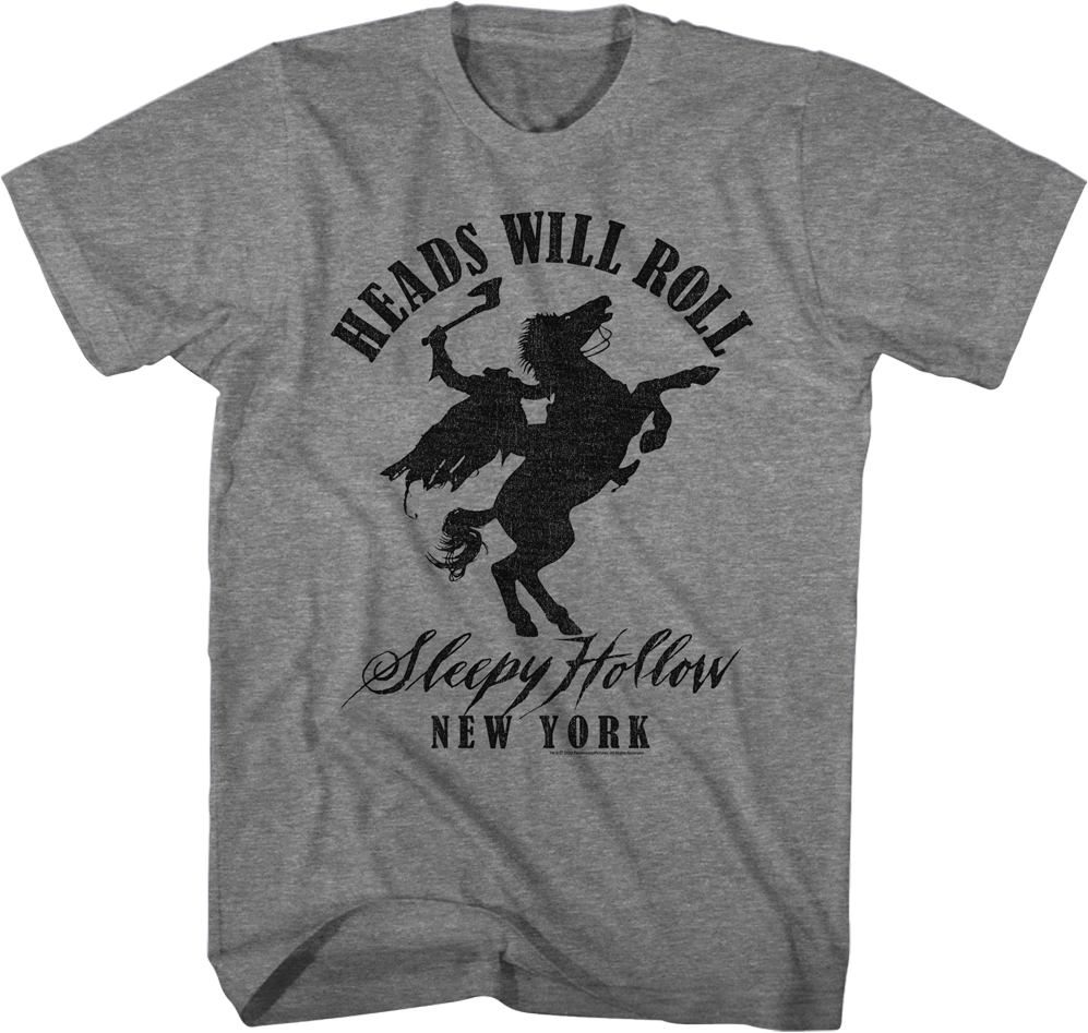 Heads Will Roll Sleepy Hollow T-Shirt