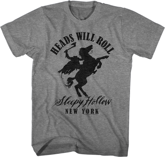 Heads Will Roll Sleepy Hollow T-Shirt