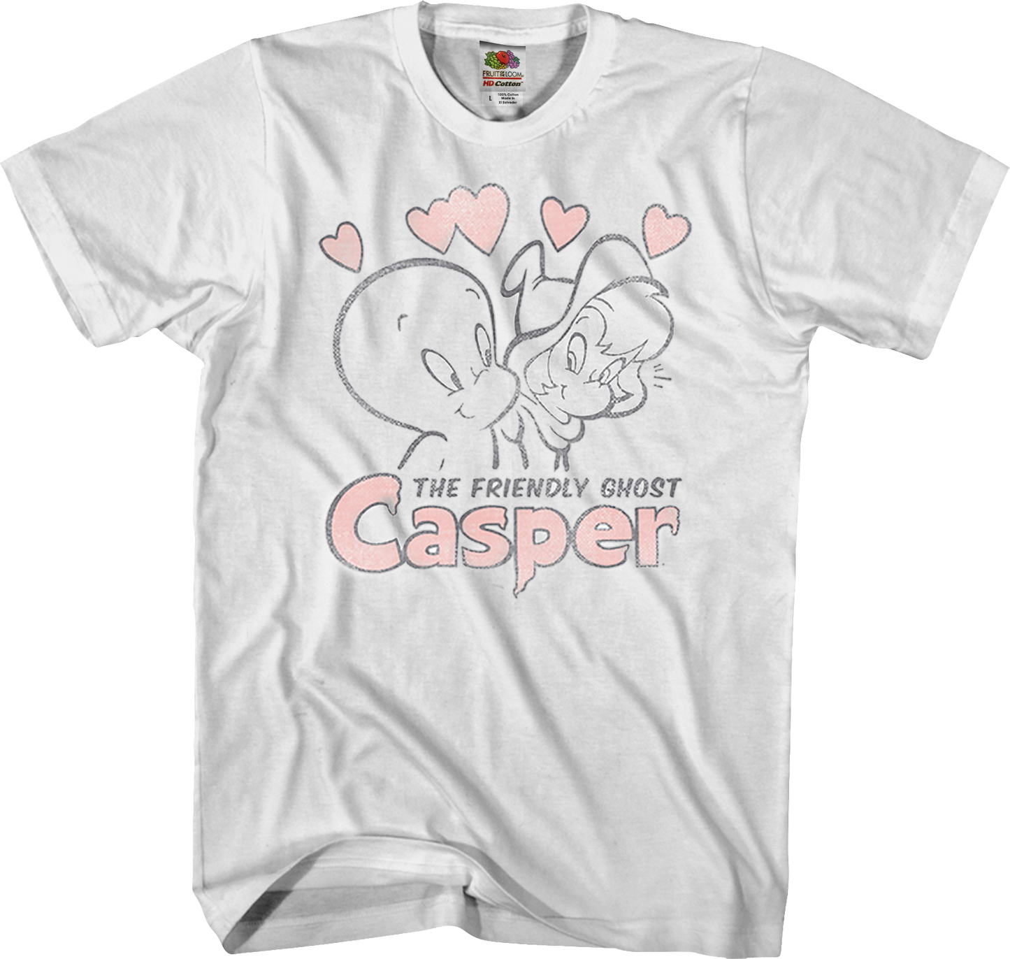 Hearts Casper the Friendly Ghost T-Shirt