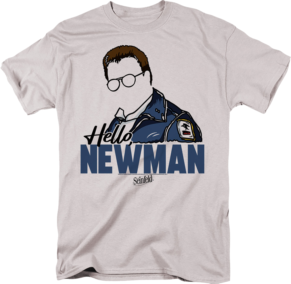 Hello Newman Outline Seinfeld T-Shirt