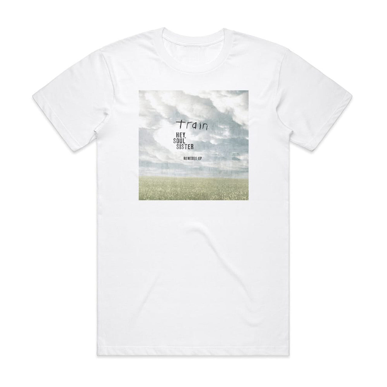 Train Hey Soul Sister T-Shirt White