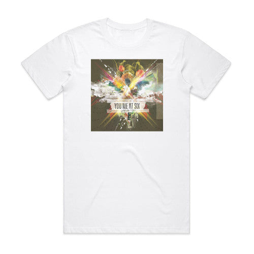 You Me At Six Hold Me Down Album Cover T-Shirt White