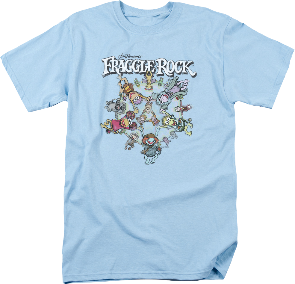 Holding Hands Fraggle Rock T-Shirt
