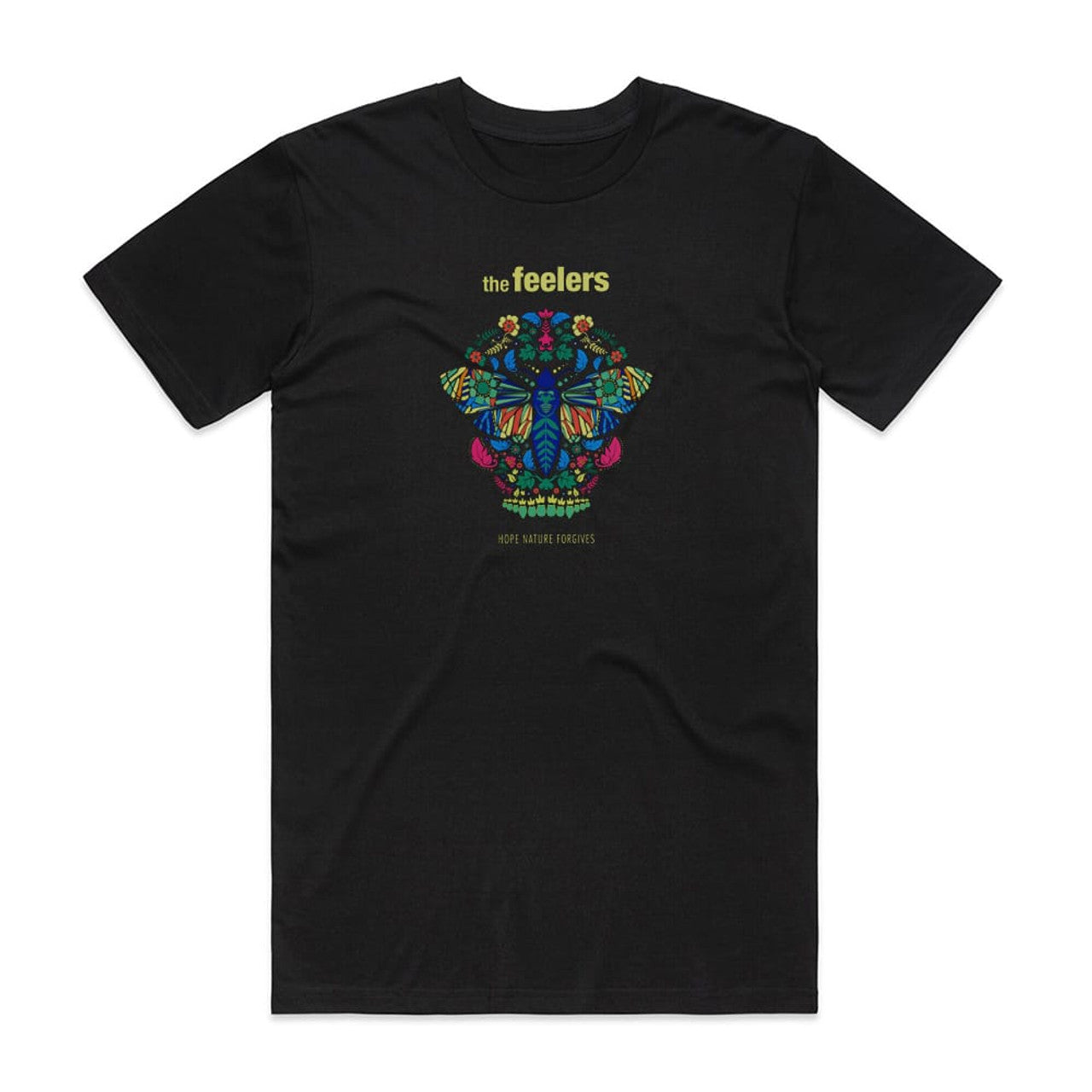 The Feelers Hope Nature Forgives T-Shirt Black