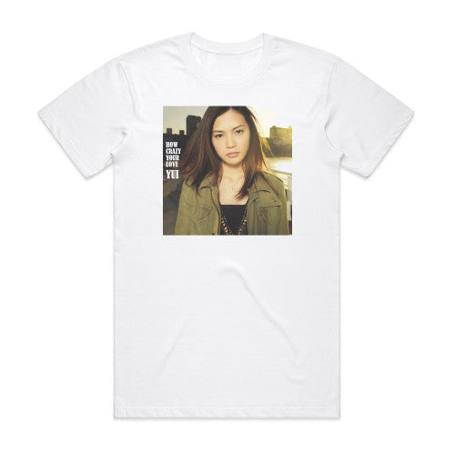 YUI How Crazy Your Love Album Cover T-Shirt White