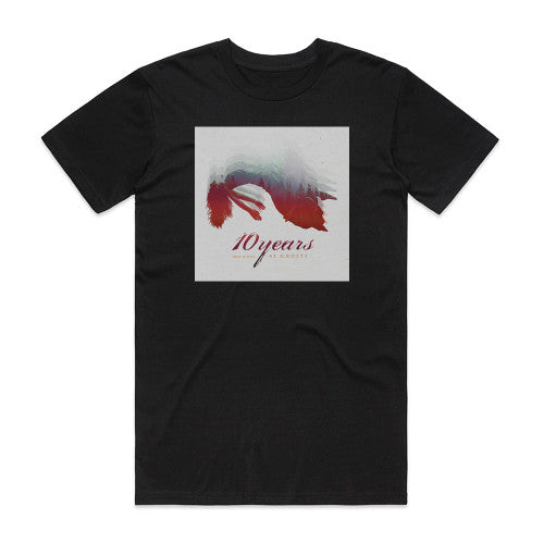 10 Years How To Live As Ghosts Album Cover T-Shirt Black