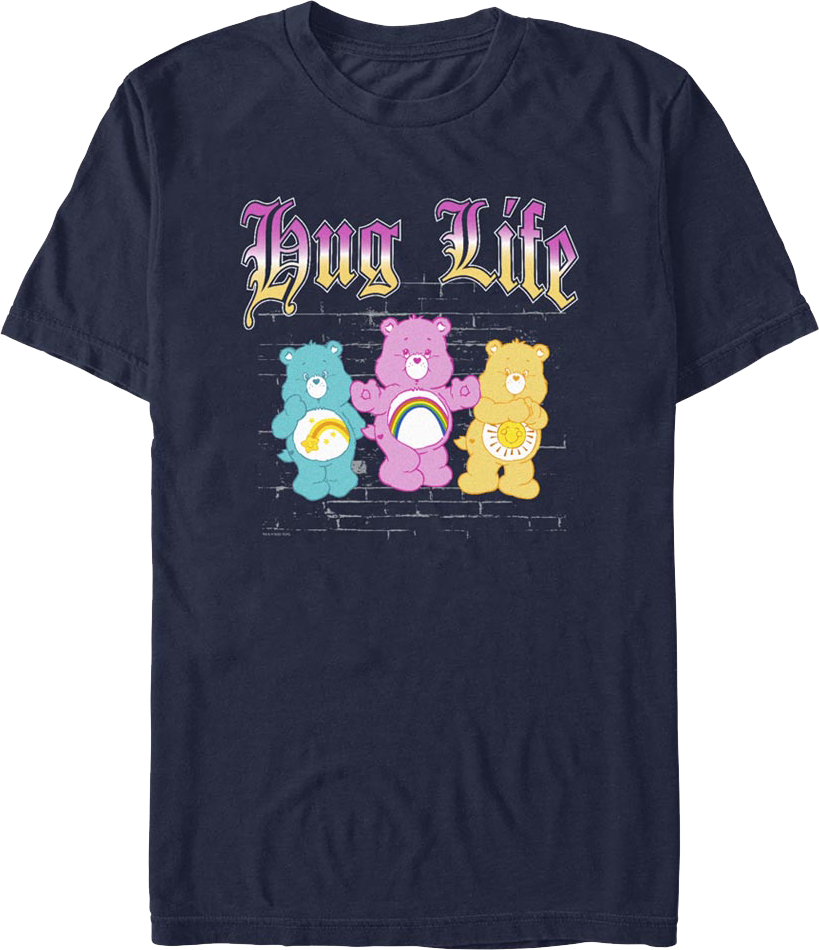 Hug Life Care Bears T-Shirt