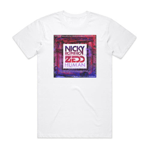 Zedd Human Album Cover T-Shirt White