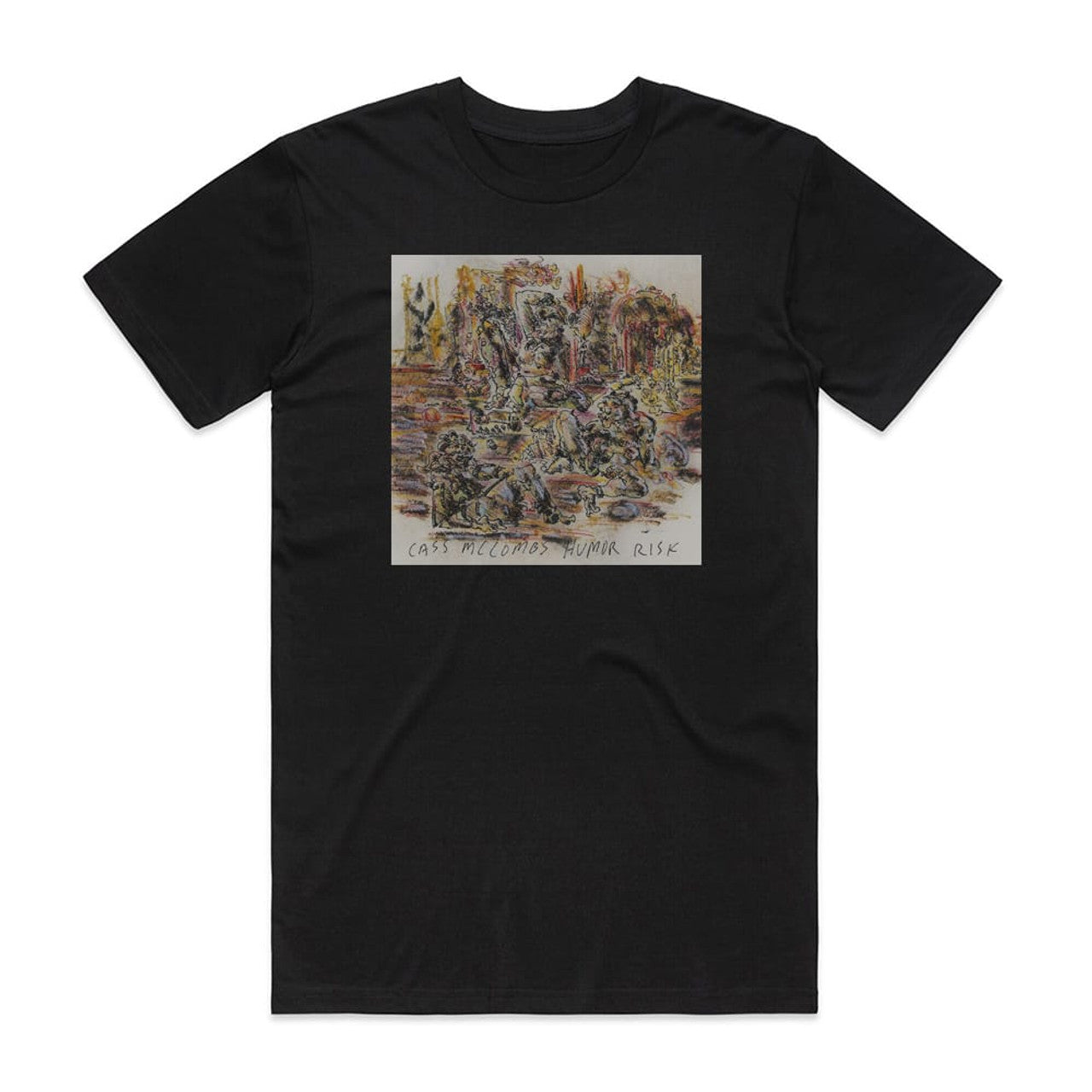 Cass McCombs Humor Risk T-Shirt Black