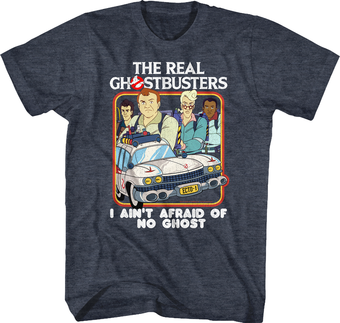 I Ain't Afraid Of No Ghost Real Ghostbusters T-Shirt