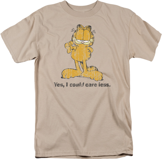 I Could Care Less Garfield T-Shirt
