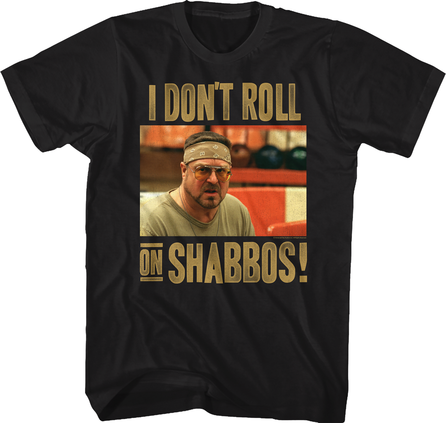I Don't Roll On Shabbos Big Lebowski T-Shirt