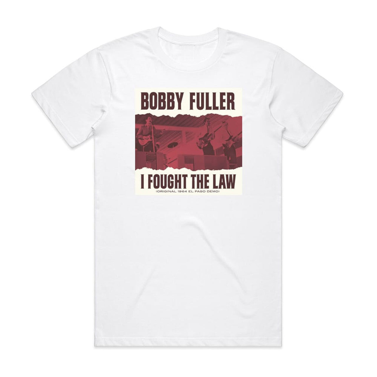 The Bobby Fuller Four I Fought The Law T-Shirt White