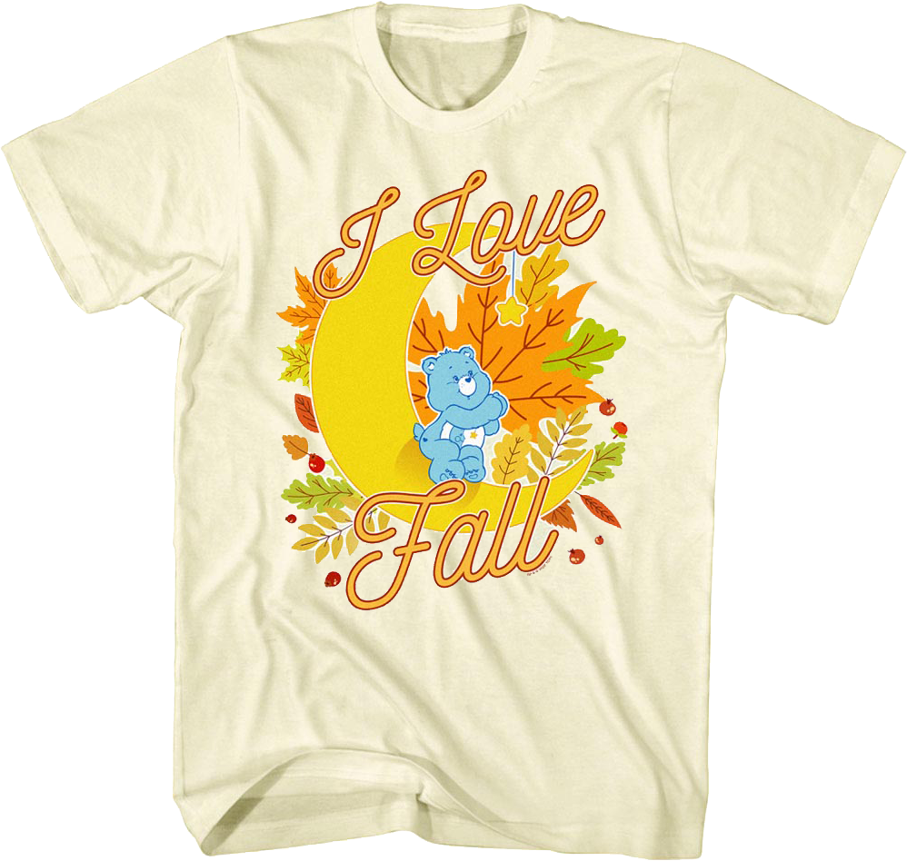 I Love Fall Care Bears T-Shirt