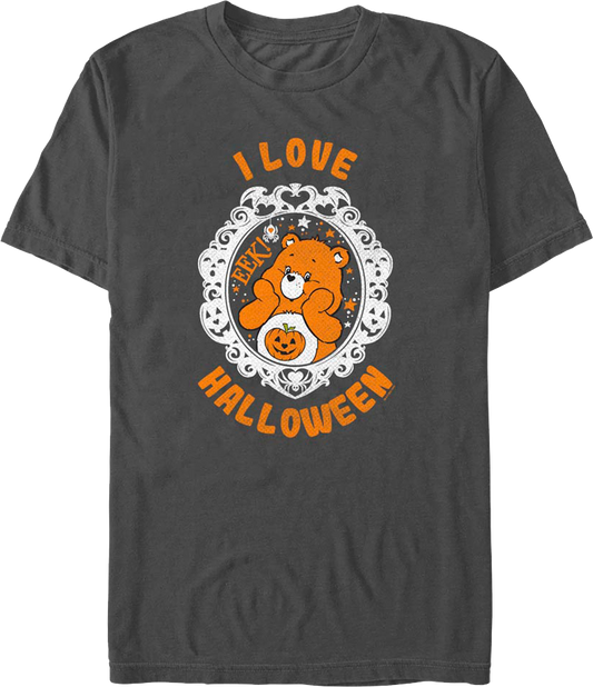 I Love Halloween Care Bears T-Shirt