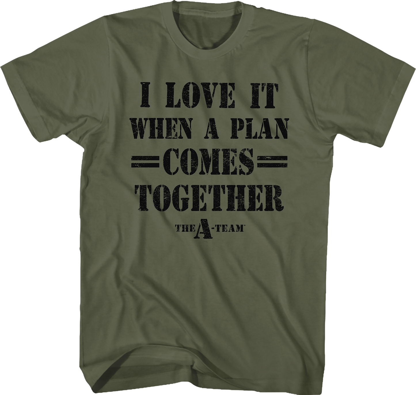 I Love It When A Plan Comes Together A-Team Shirt