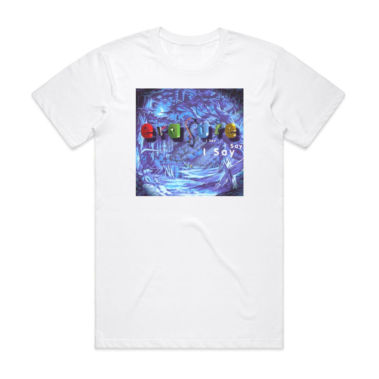 Erasure I Say I Say I Say T-Shirt White
