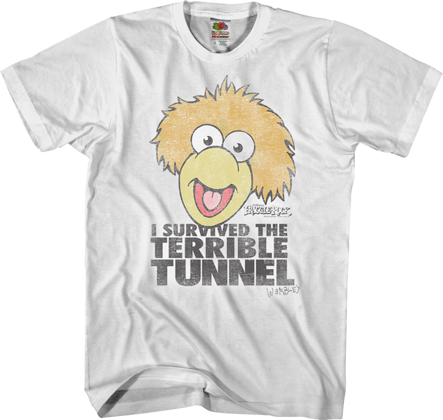 I Survived The Terrible Tunnel Fraggle Rock T-Shirt
