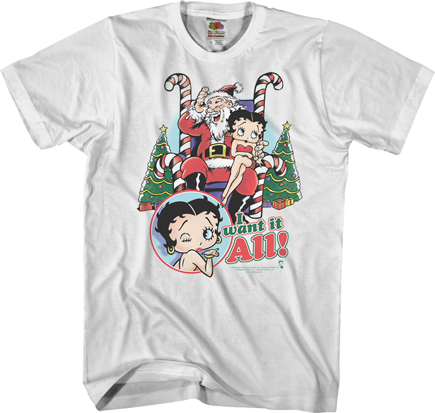 I Want It All Betty Boop T-Shirt